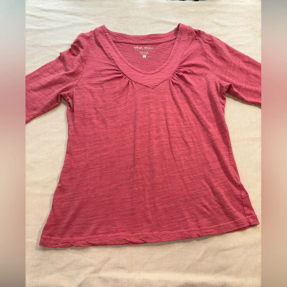 North River Outfitters short Sleeve V-Neck Tee 100% cotton XL - Picture 1 of 7